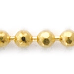 CATENELLE METALL. MM 1,5 DIAM. ORO 150 MT