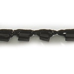 BAGUETTE INFILATA VETRO NERA 100 MT