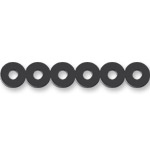 PAILLETTES ROTOLO 3 MM NERO OPACO