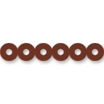 PAILLETTES ROTOLO 3 MM MARRONE OPACO