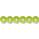 PAILLETTES ROTOLO 3 MM VERDE ACIDO