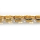Baguette infilata gialla/oro